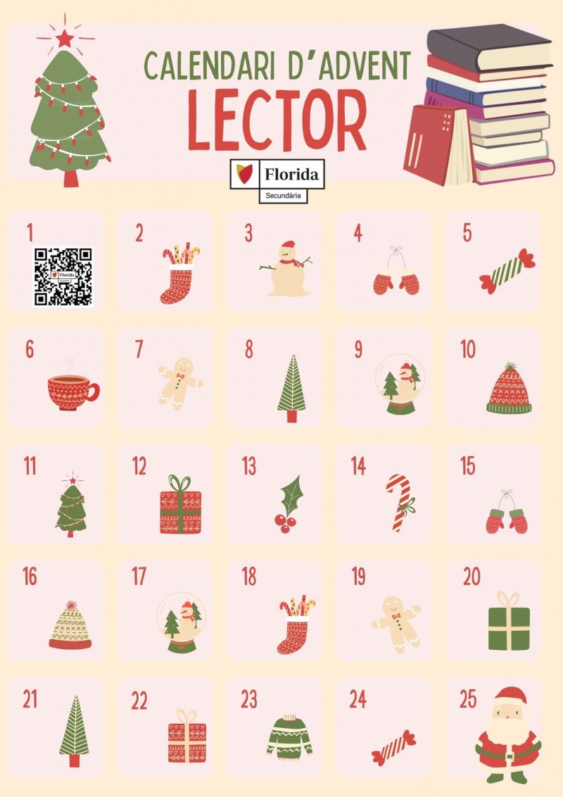 florida-secundaria-biblioteca-calendari-advent2023